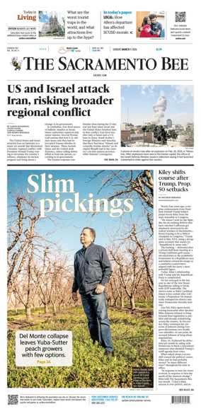 Cover of The Sacramento Bee (Sunday)