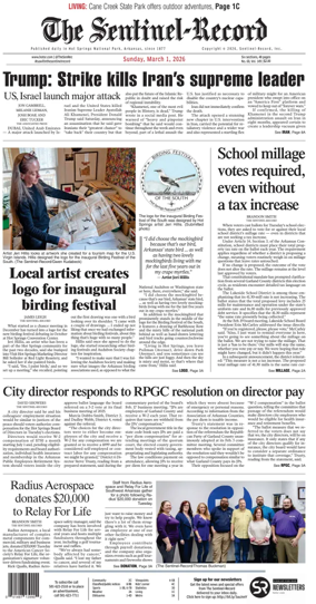 Cover of The Sentinel-Record