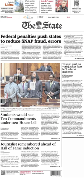 Cover of The State (Sunday)