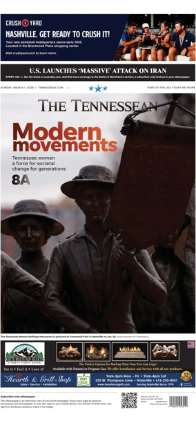 Cover of The Tennessean