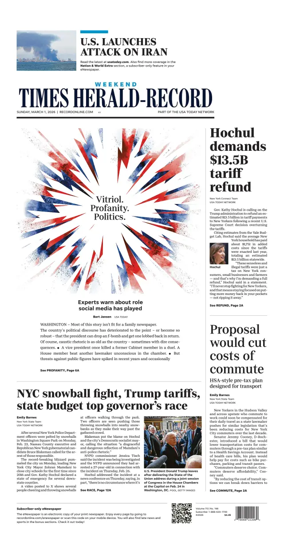 Cover of Times Herald-Record