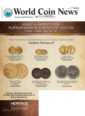 Cover of World Coin News