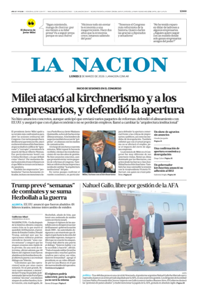 Cover of La Nacion