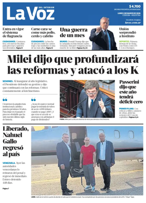 Cover of La Voz del Interior