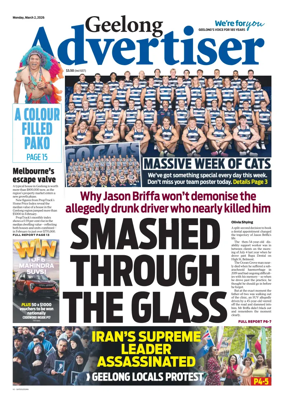 Cover of Geelong Advertiser