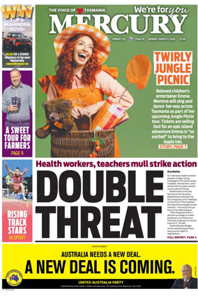 Cover of Mercury (Hobart)