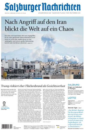 Cover of Salzburger Nachrichten
