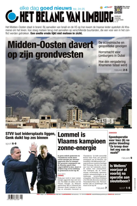 Cover of Het Belang van Limburg