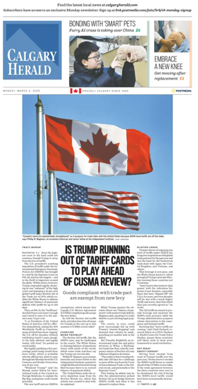 Cover of Calgary Herald