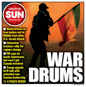 Cover of Edmonton Sun