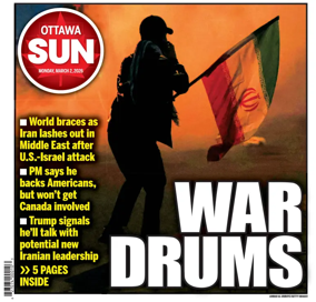 Cover of Ottawa Sun