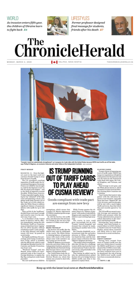 Cover of The Chronicle Herald (Metro)