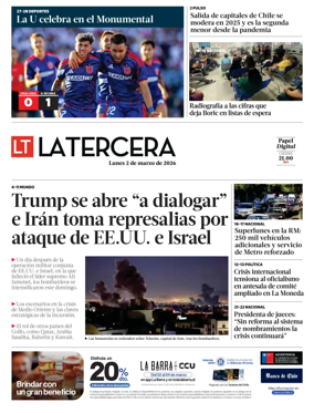 Cover of La Tercera