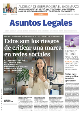 Cover of Asuntos Legales