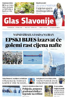 Cover of Glas Slavonije