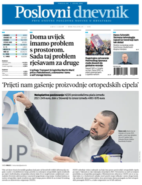 Cover of Poslovni Dnevnik