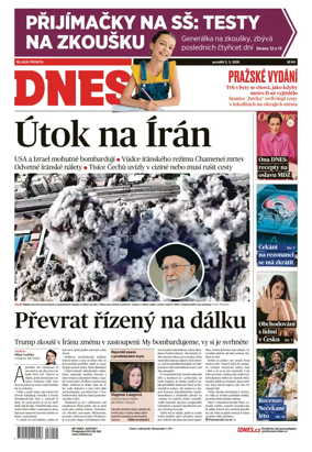 Cover of Dnes Prague Edition