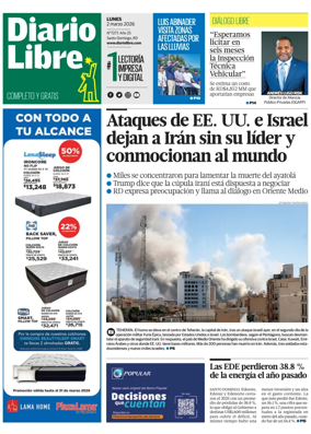 Cover of Diario Libre (Republica Dominicana)