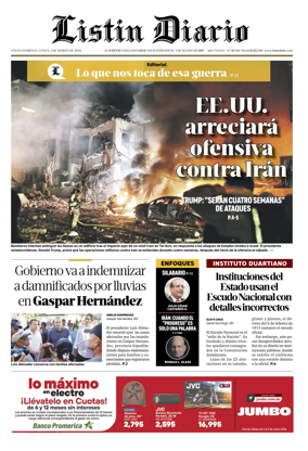 Cover of Listin Diario
