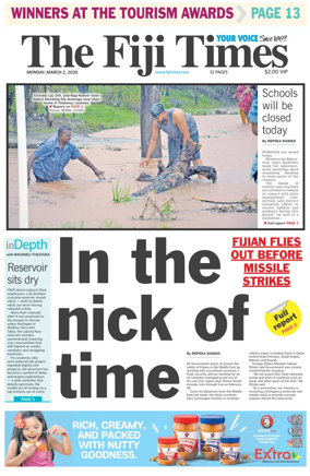 Cover of The Fiji Times