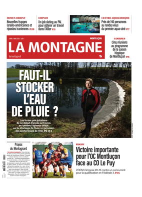 Cover of La Montagne (Montlucon)