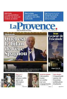 Cover of La Provence Alpes-de-Haute-Provence