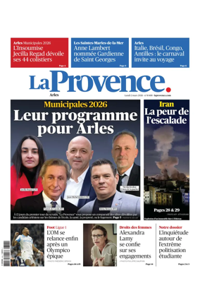 Cover of La Provence Arles