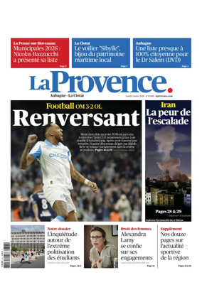 Cover of La Provence Aubagne-La Ciotat
