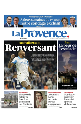 Cover of La Provence Marseille