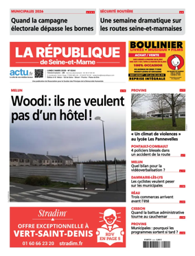 Cover of La Republique de Seine-et-Marne (Edition A-B)