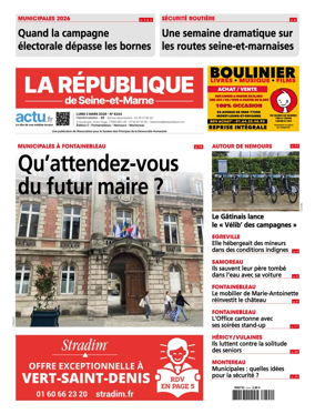 Cover of La Republique de Seine-et-Marne (Edition C)