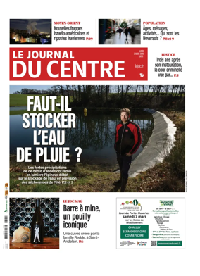 Cover of Le Journal du Centre