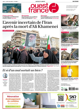 Cover of Ouest France (Mayenne)