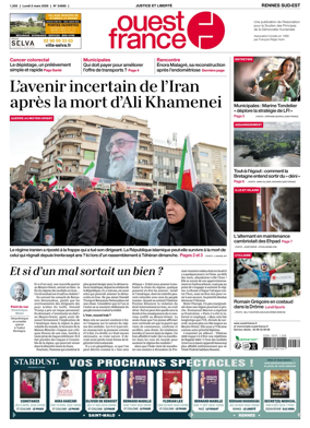 Cover of Ouest-France (Rennes Sud-Est)