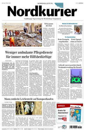 Cover of Demminer Zeitung