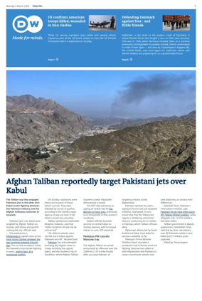 Cover of Deutsche Welle (English edition)