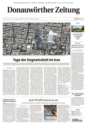 Cover of Donauwoerther Zeitung
