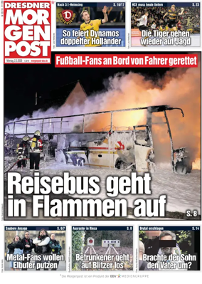Cover of Dresdner Morgenpost