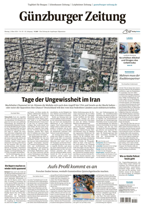 Cover of Guenzburger Zeitung