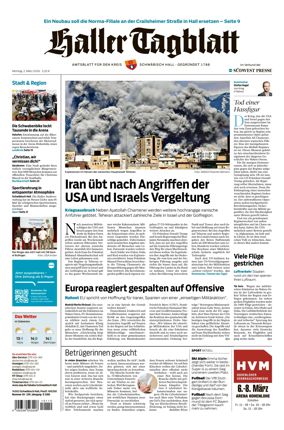 Cover of Haller Tagblatt