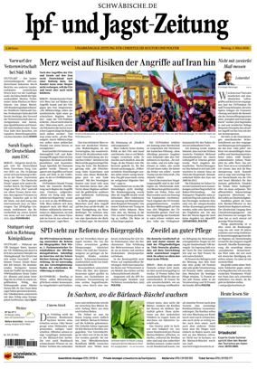 Cover of Ipf- und Jagst-Zeitung