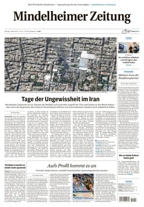 Cover of Mindelheimer Zeitung