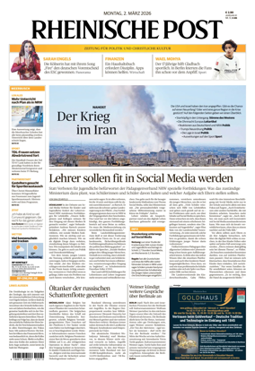 Cover of Rheinische Post Duesseldorf Meerbusch