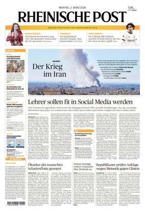 Cover of Rheinische Post - Wesel/Dinslaken