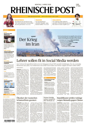 Cover of Rheinische Post - Xanten and Moers