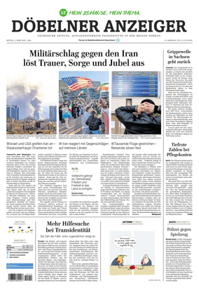 Cover of Sachsische Zeitung (Dobeln)