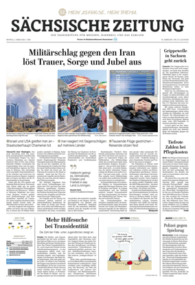 Cover of Sachsische Zeitung (Meissen Radebeul und das Elbland)