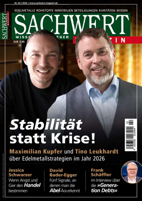 Cover of Sachwert Magazin