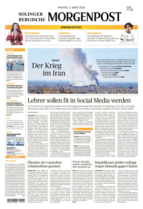 Cover of Solinger Bergische Morgenpost/Remscheid