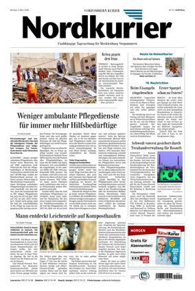 Cover of Vorpommern Kurier (Jarmen Loitz)